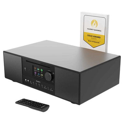 Majority Quadriga Internet Radio Music System - Schwarz | 1000002837