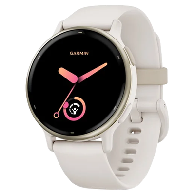 Garmin Vivoactive 5 42MM Smartwatch - Cream Gold & Ivory | 49-GAR-010-02862-11