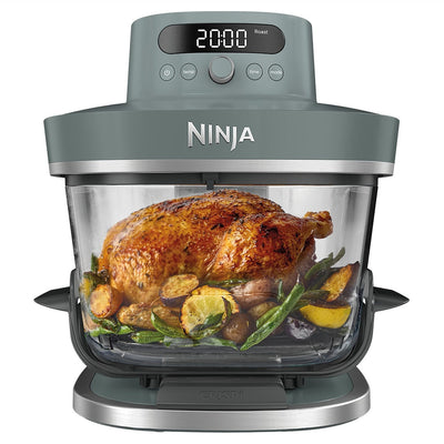Ninja CRISPi PRO 7-in-1 XL Glass Heißluftfritteuse - Ash Grau | AS101UKGY
