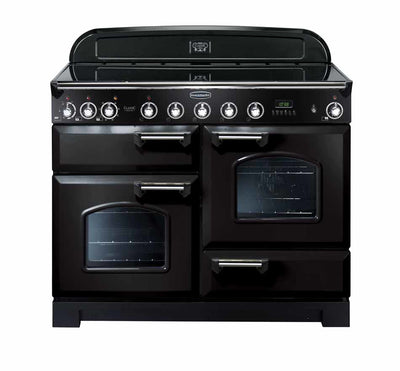 Rangemaster Classic Deluxe 110CM Electric Standherd - Schwarz | CDL110EIBL/C