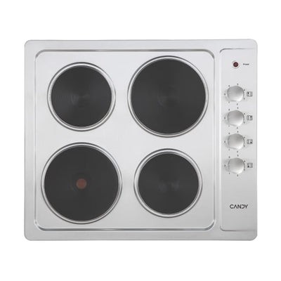 Candy 60CM 4 Zone Hot Plate Kochfeld - Edelstahl | CLE64KX
