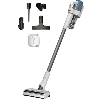 Miele Duoflex HX1 Cordless Stick Staubsauger - Weiß & Nordic Blau | DUOFLEXHX1