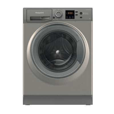 Hotpoint 9KG 1400RPM freistehend Waschmaschine - Graphit | HNR9W64GGIRE