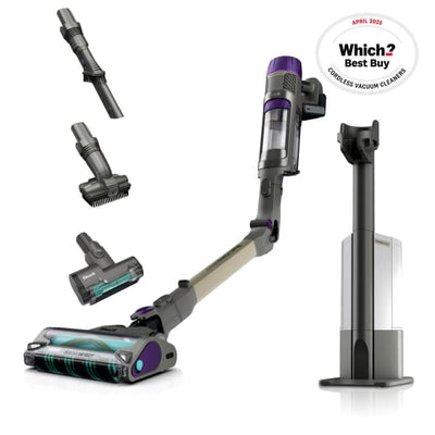 Shark Power Detect Clean & Empty Cordless Pet Staubsauger - Weiß & Java Grau | IP3251UKT