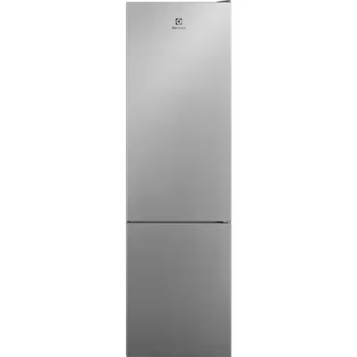 Electrolux 600 TwinTech 367L Frost Free freistehend Kühl-Gefrierkombination - Grau & Edelstahl | LNT6ME36U2