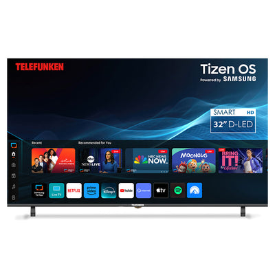 Telefunken N21 32" HD Smart TV - Schwarz | N21-HD-T32