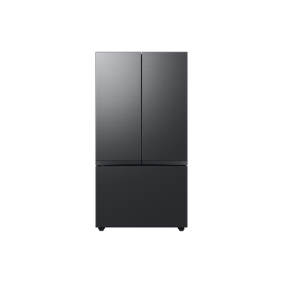 Samsung Bespoke 674L Frost Free freistehend French Style Kühl-Gefrierkombination - Schwarz | RF24BB620EB1EU