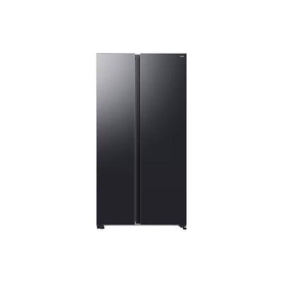 Samsung Series 6 SpaceMax Bespoke AI 659L freistehend Kühl-Gefrierkombination - Schwarz Doi | RS70F65QEFEU