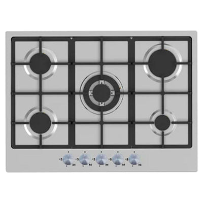 Thor 75CM 5 Zone Gas Kochfeld - Edelstahl | T175NGXSS