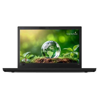 Total ReThink Refurbished Lenovo ThinkPad T480 Intel Core i5 14" 8GB/240GB Laptop - Schwarz | T480-UK-P001
