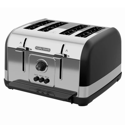 Morphy Richards 1800W 4 Slice Toaster - Schwarz | 240131