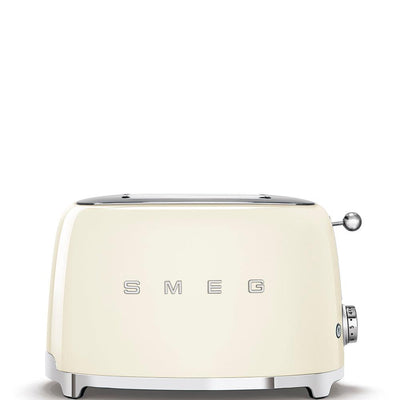Smeg 950W 2 Slice Toaster - Cream | TSF01CRUK