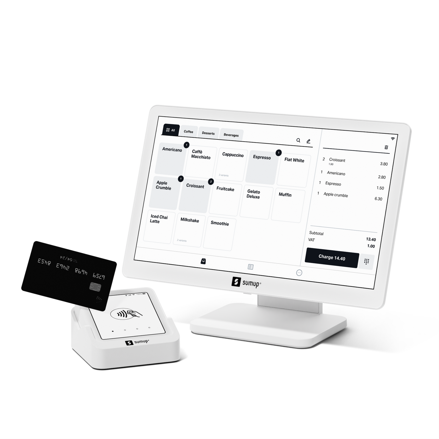 SumUp Point of Sale Lite + Solo Card reader | 226-802604501