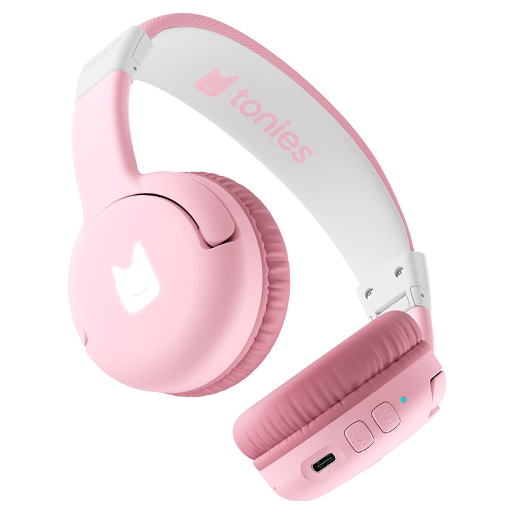 Tonies On-Ear Wireless Bluetooth Headphone for Kids - Cloud Pink | 10003282