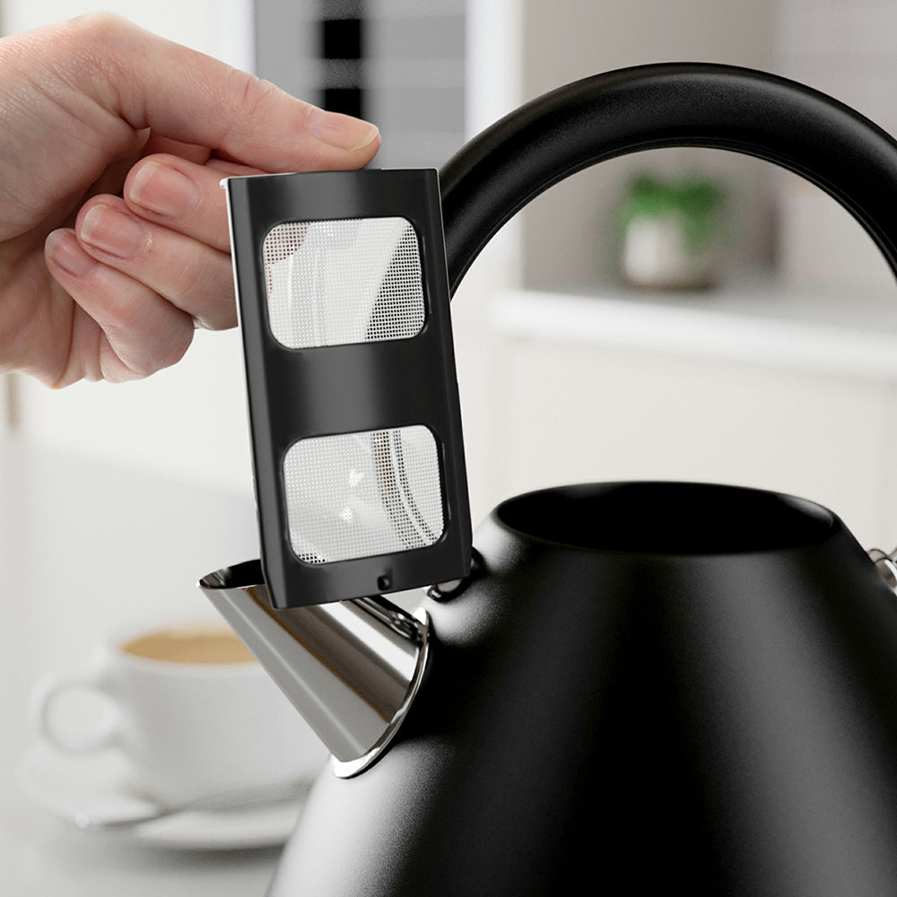 Morphy Richards 1.5L Venture Pyramid Wasserkocher - Schwarz | 100131