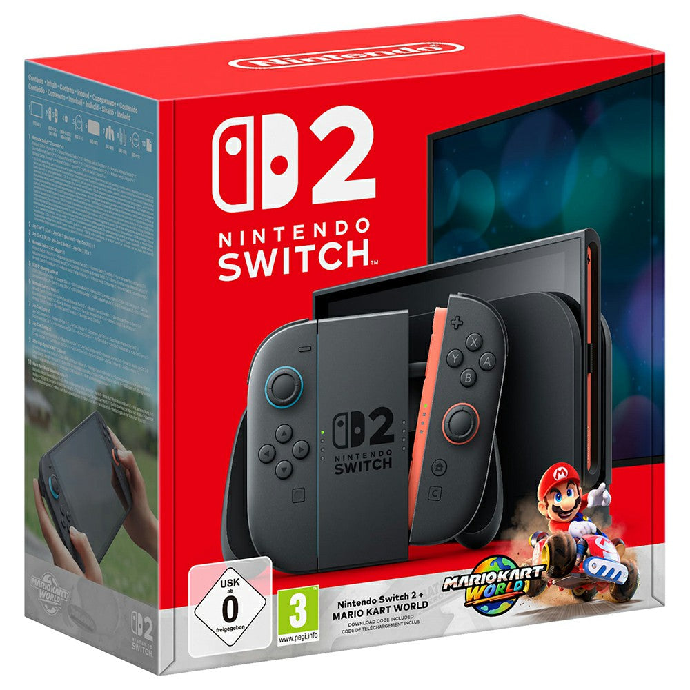 Nintendo Switch 2 + Mario Kart World Bundle - Schwarz | 10015921