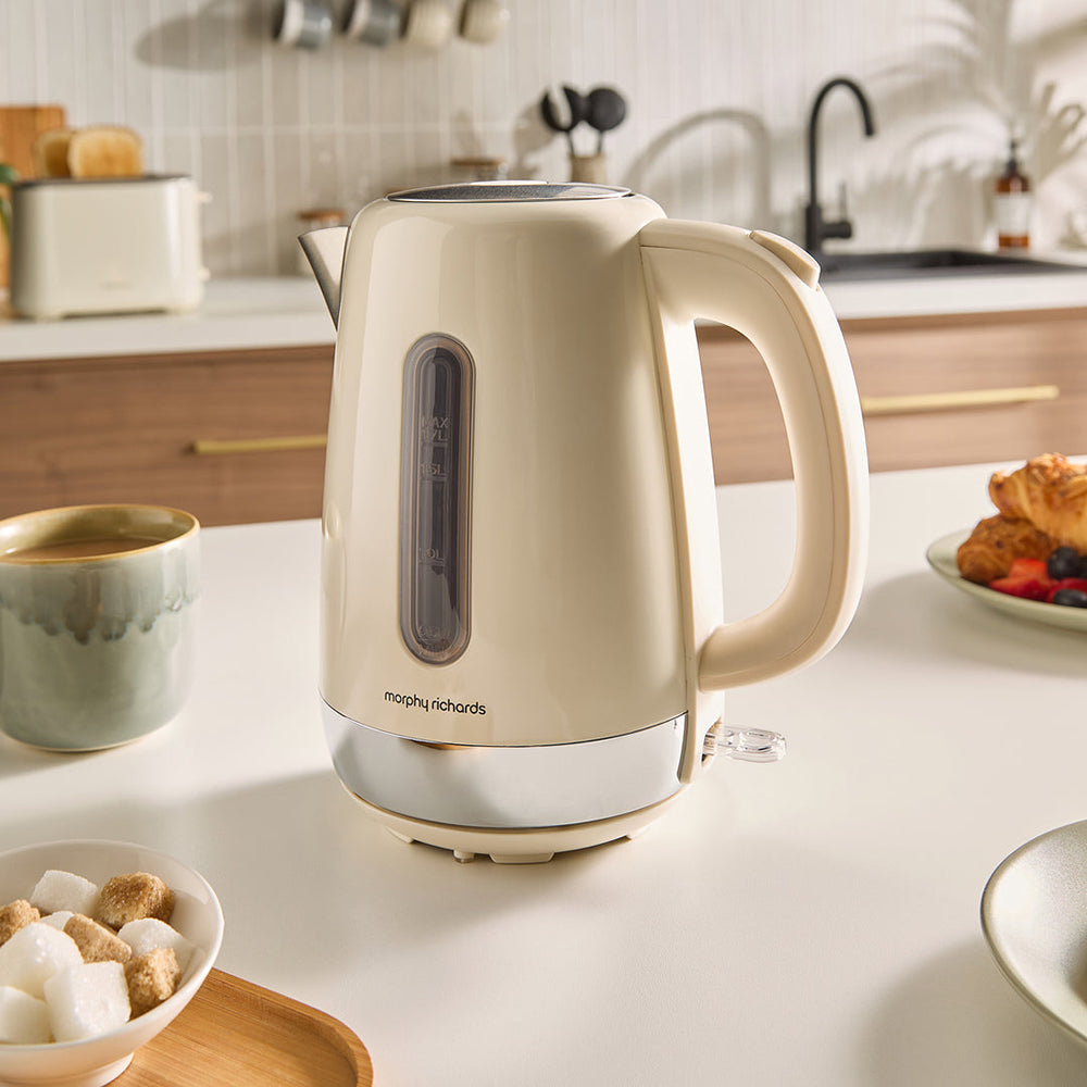 Morphy Richards Equip 1.7L Wasserkocher - Cream | 102784