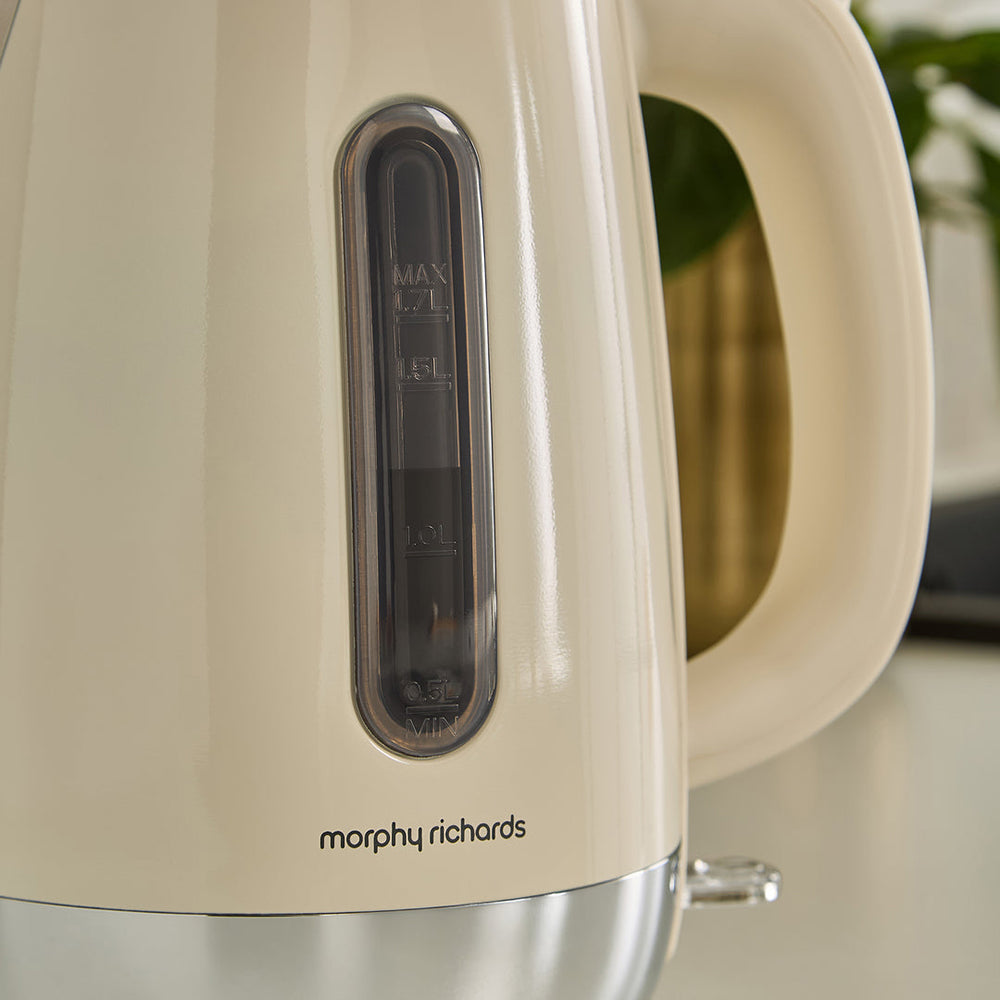 Morphy Richards Equip 1.7L Wasserkocher - Cream | 102784