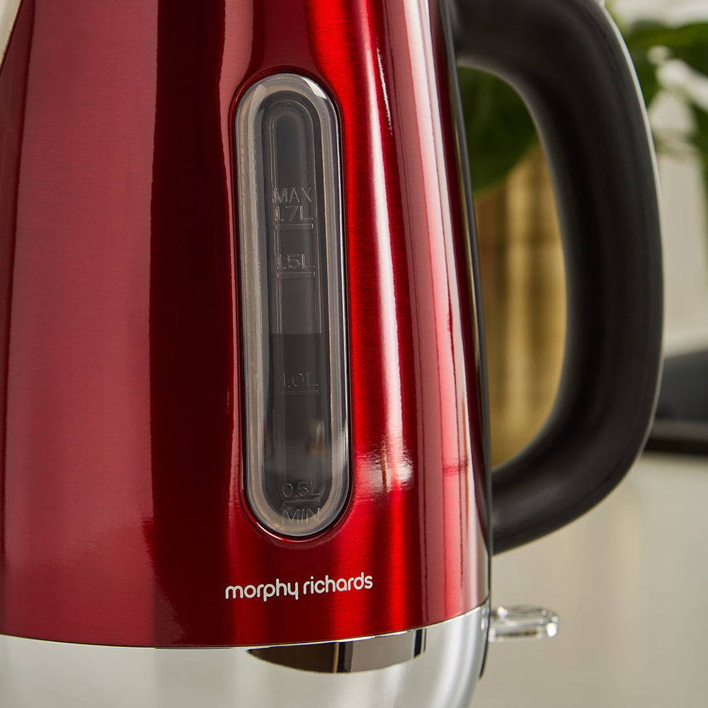Morphy Richards Equip 1.7L Wasserkocher - Rot | 102785