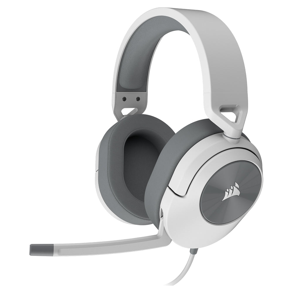 Corsair HS55 Over-Ear Wired Gaming-Headset - Weiß | 106-CA-9011261-EU