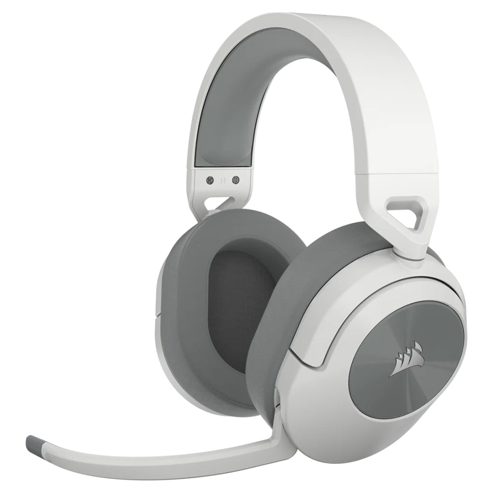 Corsair HS55 Over-Ear Wireless Bluetooth Gaming Headset - White | 106-CA-9011281-EU