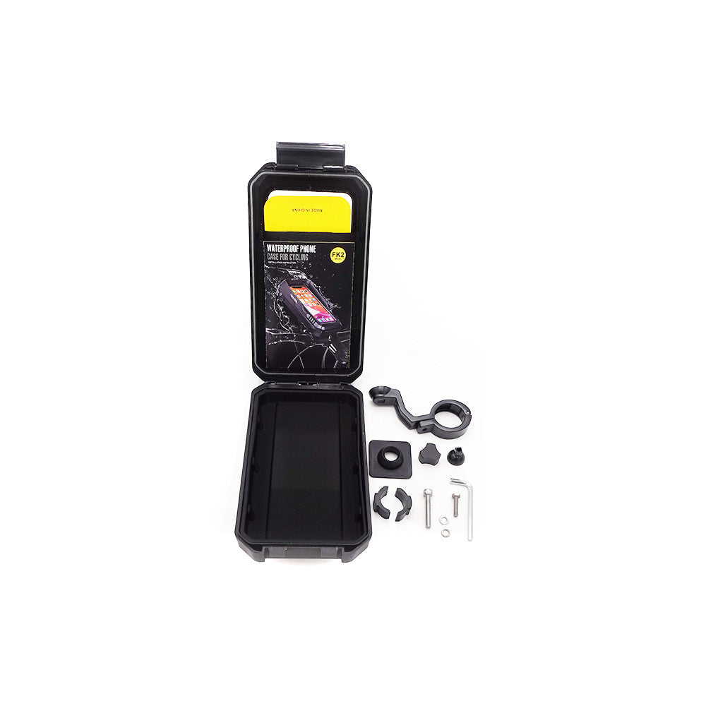 Wildman IPX6 Tasche mit 360° drehbarem Telefonhalter für E-Scooter
