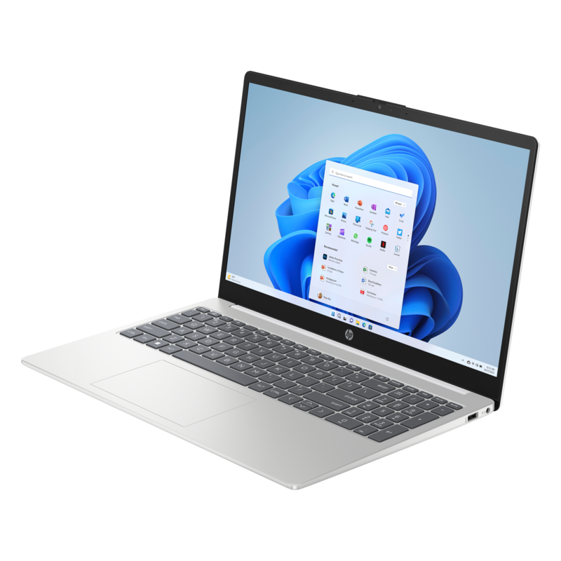 HP AMD Ryzen 3 15.6" 4GB/128GB Laptop - Silber | 15-FC0025NA