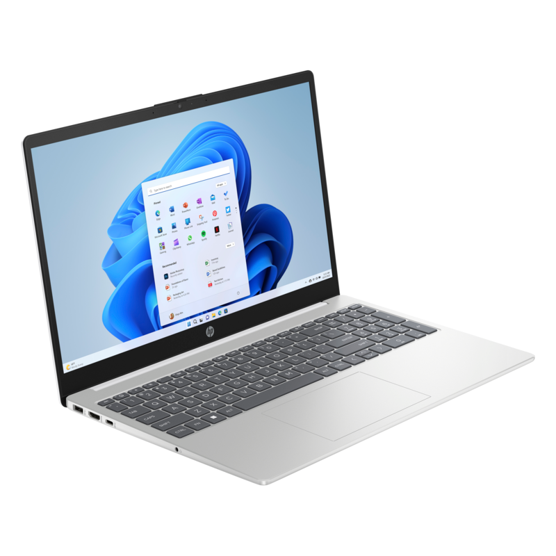 HP AMD Ryzen 3 15.6" 4GB/128GB Laptop - Silber | 15-FC0025NA