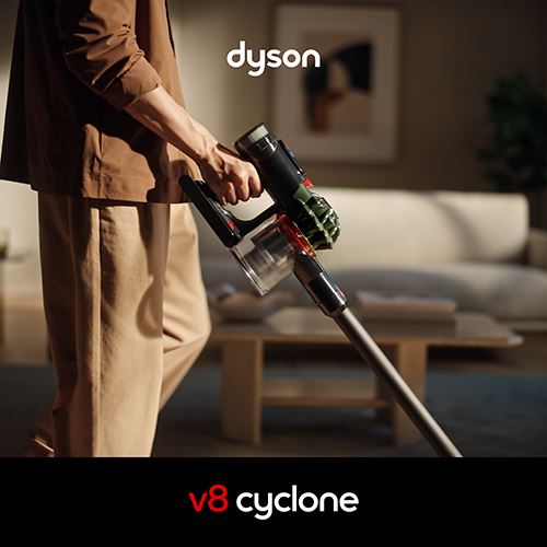 Dyson V8 Cyclone Akku-Staubsauger – Schwarz | Grün