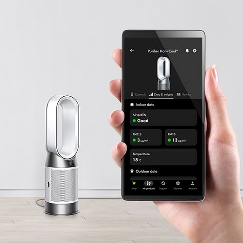 Dyson Purifier Hot+Cool HP1 Luftreiniger mit Heiz- und Kühlfunktion – Weiß