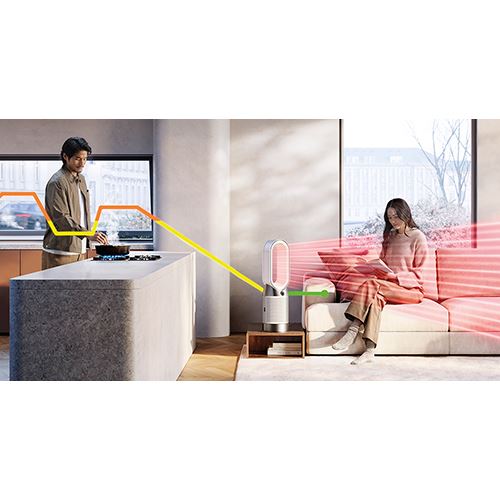 Dyson Purifier Hot+Cool HP1 Luftreiniger mit Heiz- und Kühlfunktion – Weiß