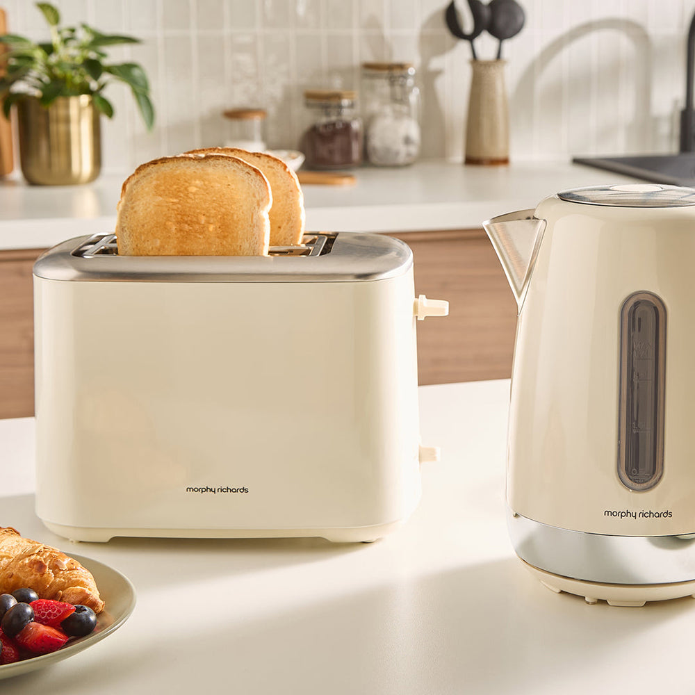 Morphy Richards Equip 2 Slice Toaster - Cream | 222065