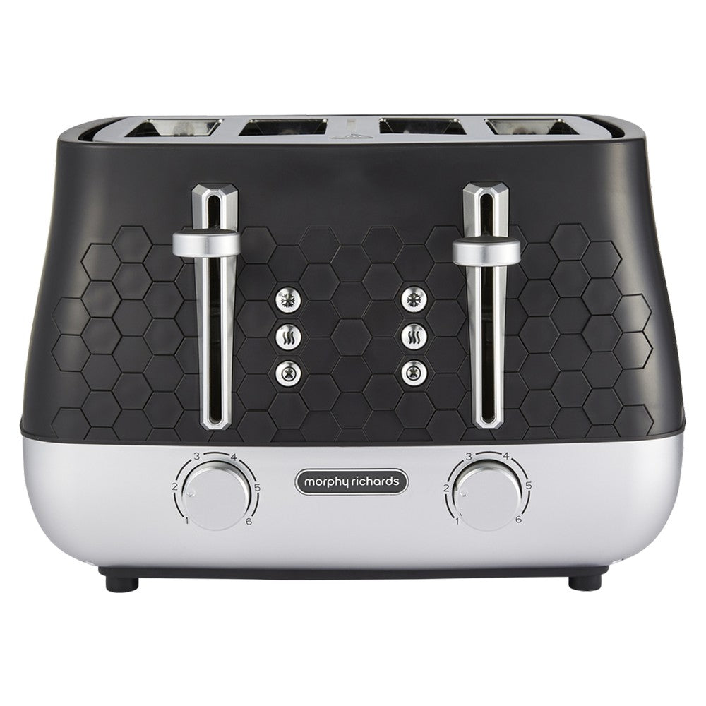 Morphy Richards Cassini 1800W 4 Slice Toaster - Moonless Night | 243020