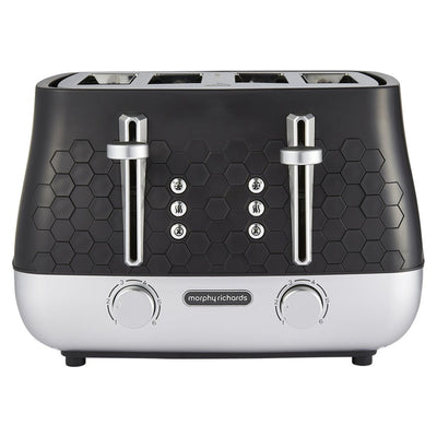Morphy Richards Cassini 1800W 4 Slice Toaster - Moonless Night | 243020
