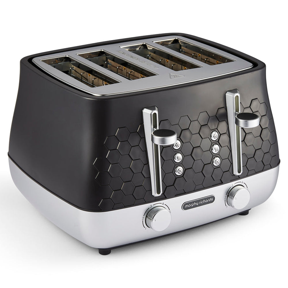 Morphy Richards Cassini 1800W 4 Slice Toaster - Moonless Night | 243020
