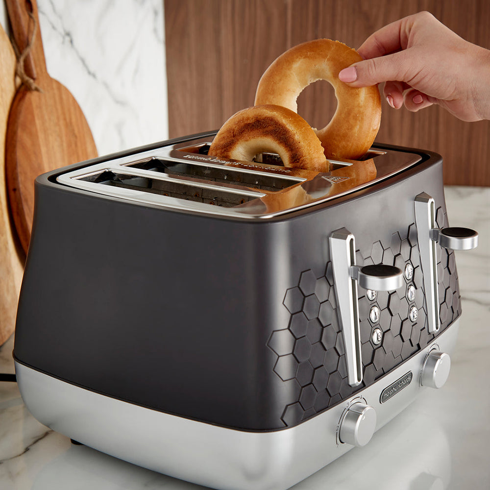 Morphy Richards Cassini 1800W 4 Slice Toaster - Moonless Night | 243020