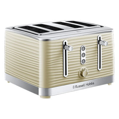 RussellHobbs Inspire 4 Slice Toaster - Cream | 24384