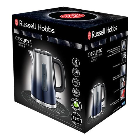 Russell Hobbs 1.7L Eclipse Wasserkocher - Mitternachtsblau Blau | 25111