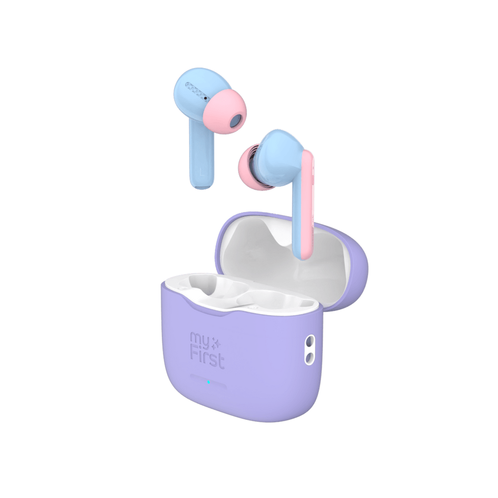 MyFirst CareBuds In-Ear True Wireless Kids Earbuds - Cotton Candy | 256-FH8505SA-CC01