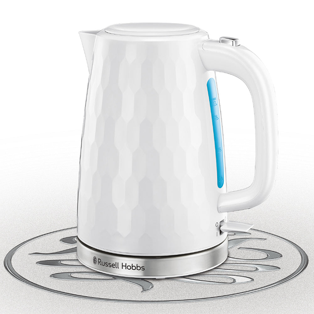 Russell Hobbs Honeycomb 1.7L Wasserkocher - Weiß | 26050