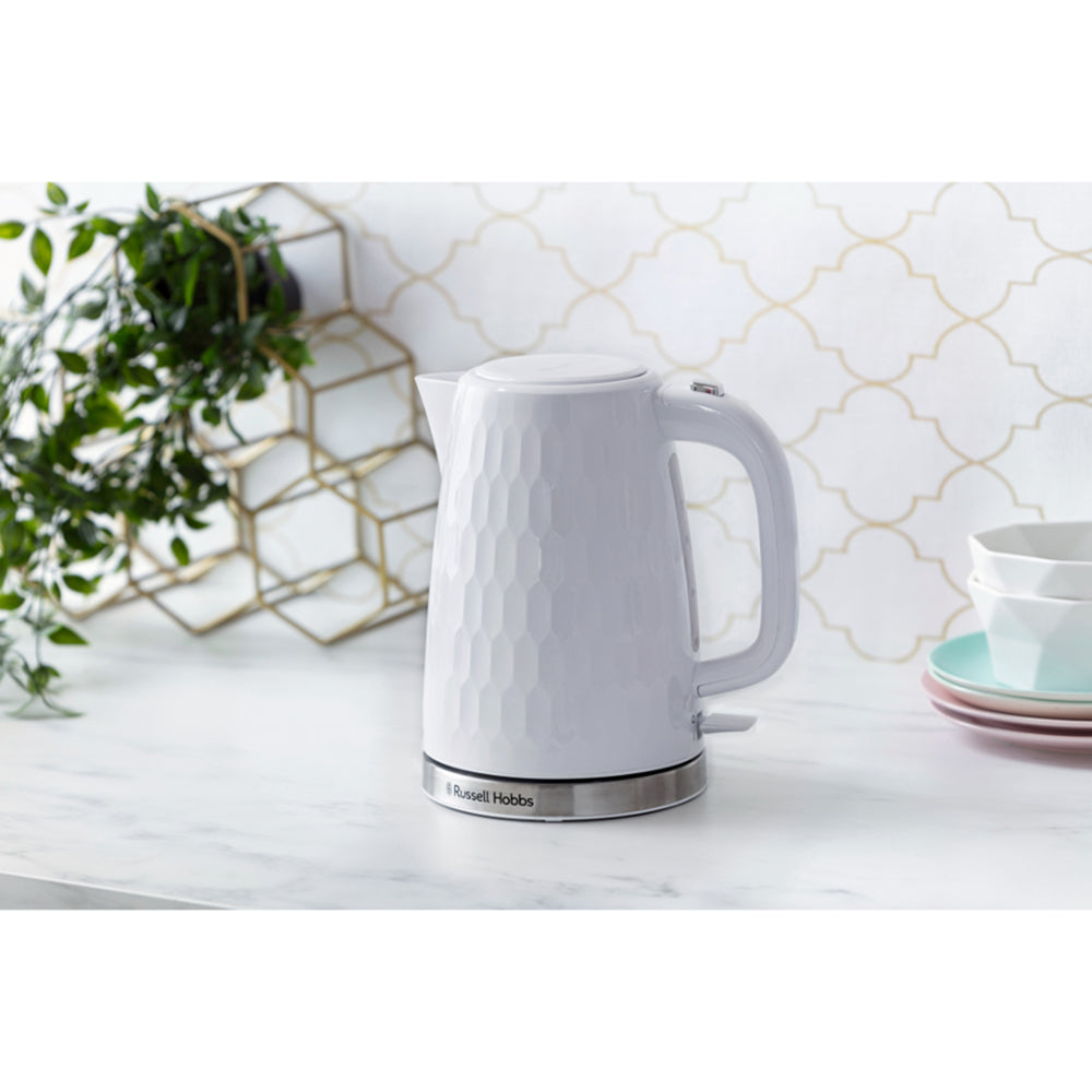 Russell Hobbs Honeycomb 1.7L Wasserkocher - Weiß | 26050