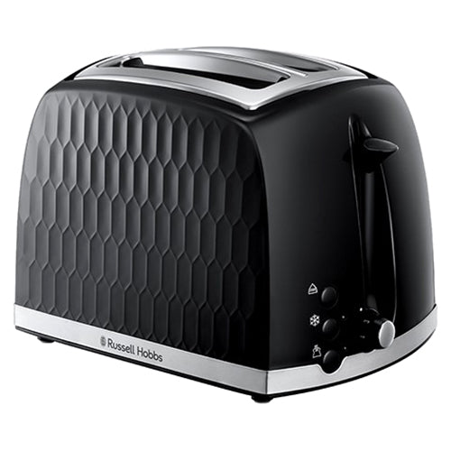 Russell Hobbs Honeycomb 2 Slice Toaster - Schwarz | 26061