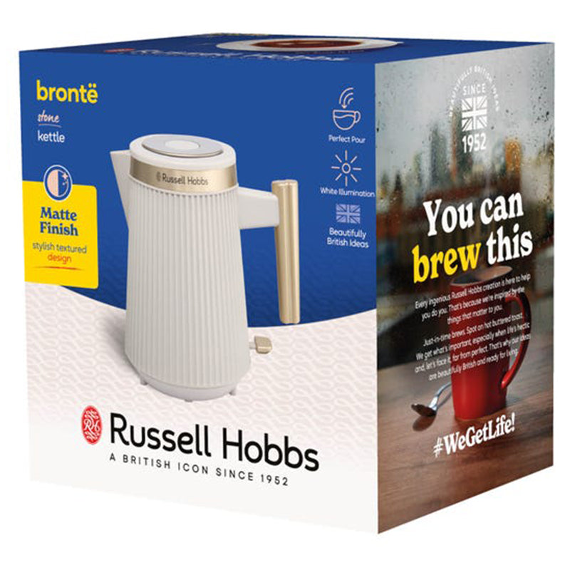 Russell Hobbs Brontë 1.7L Wasserkocher - Stone | 26751