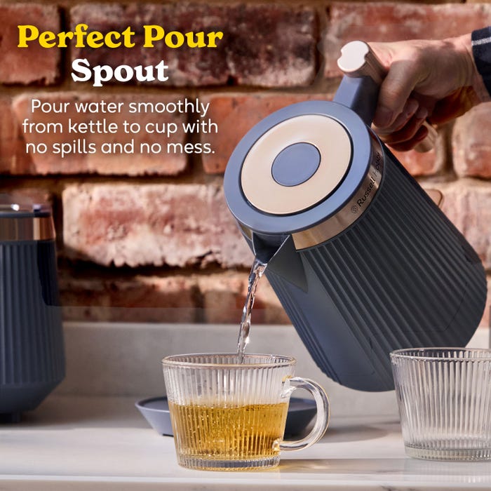 Russell Hobbs Brontë 1.7L Wasserkocher - Navy Blau | 26752