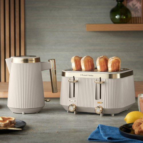 Russell Hobbs Brontë 1960W 4 Slice Toaster - Stone | 26771