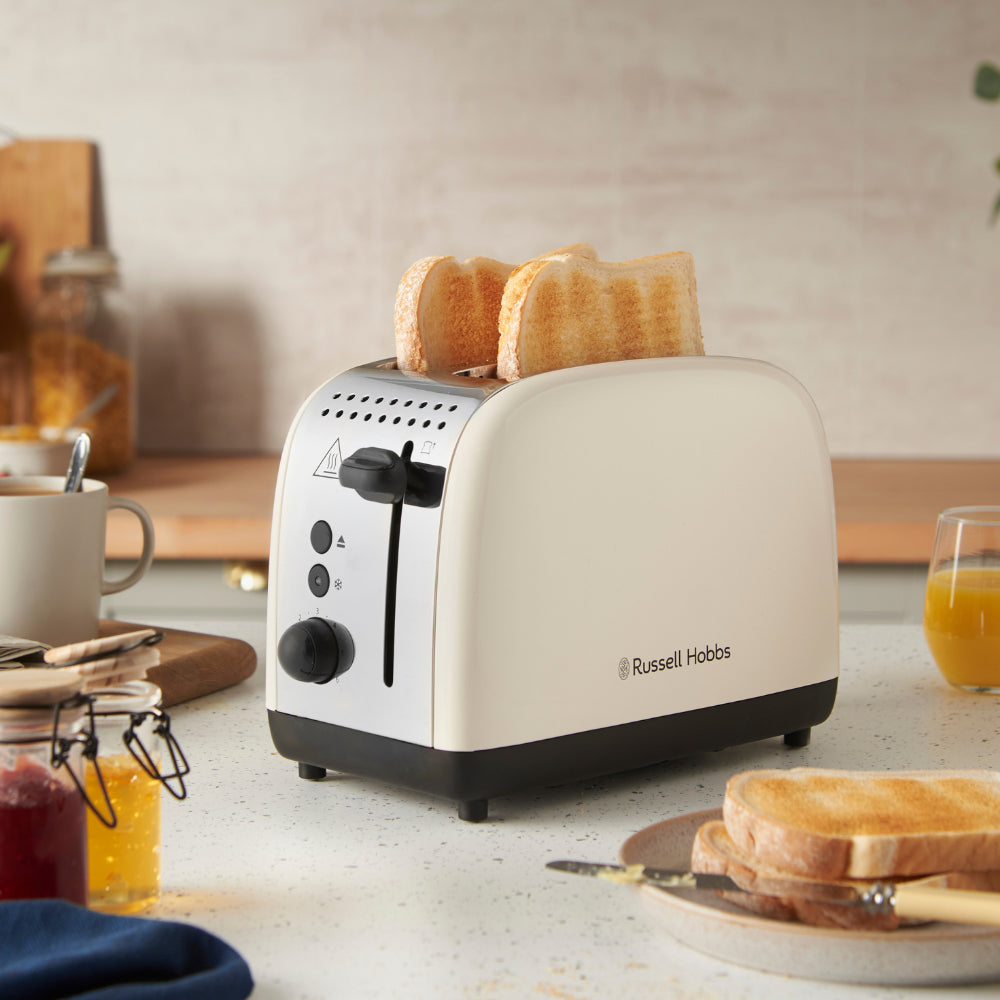 Russell Hobbs Classics 1670W 2 Slice Toaster - Jasmine Weiß | 26930