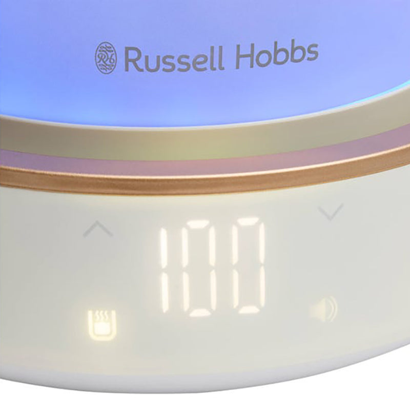 Russell Hobbs Calm 1.7L Wasserkocher - Weiß & Copper | 27450