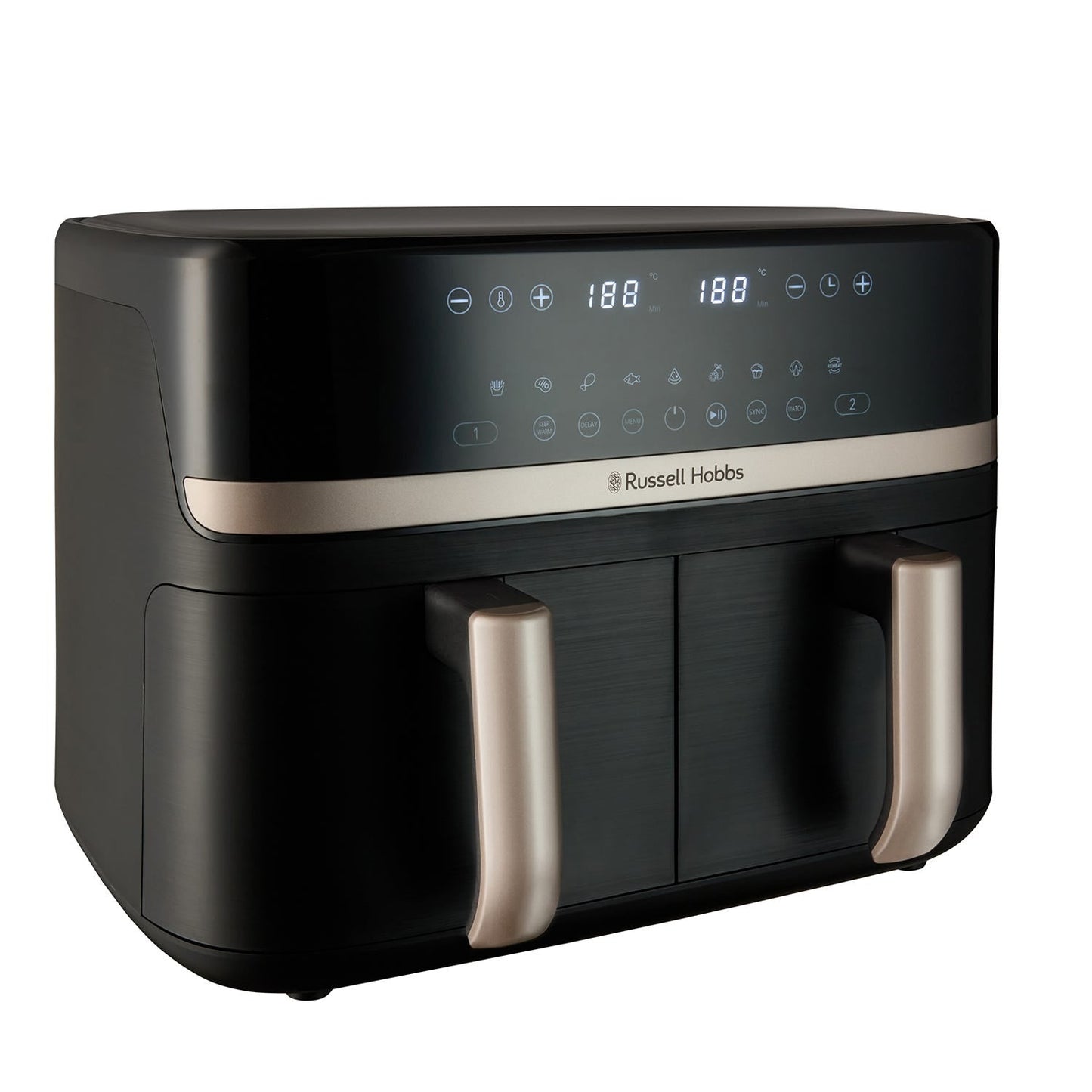 Russell Hobbs Satisfry 9L Dual Basket Heißluftfritteuse - Schwarz | 27680