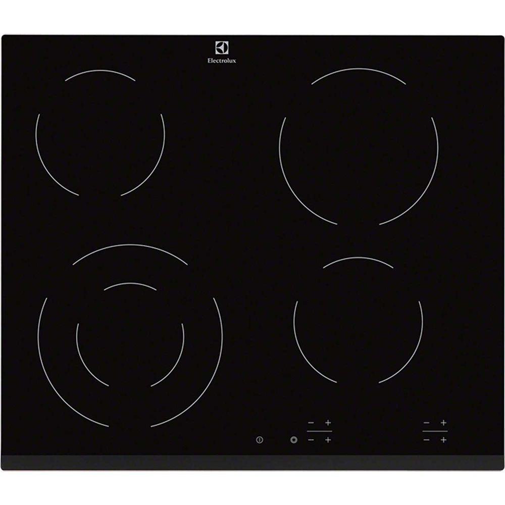 Electrolux 60CM 4 Zone Electric Kochfeld - Schwarz | EHF6241FOK