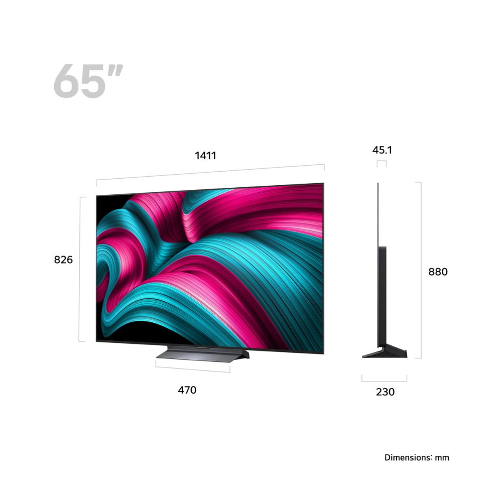 LG evo AI C5 65" 4K Smart TV  | OLED65C54LA.AEK
